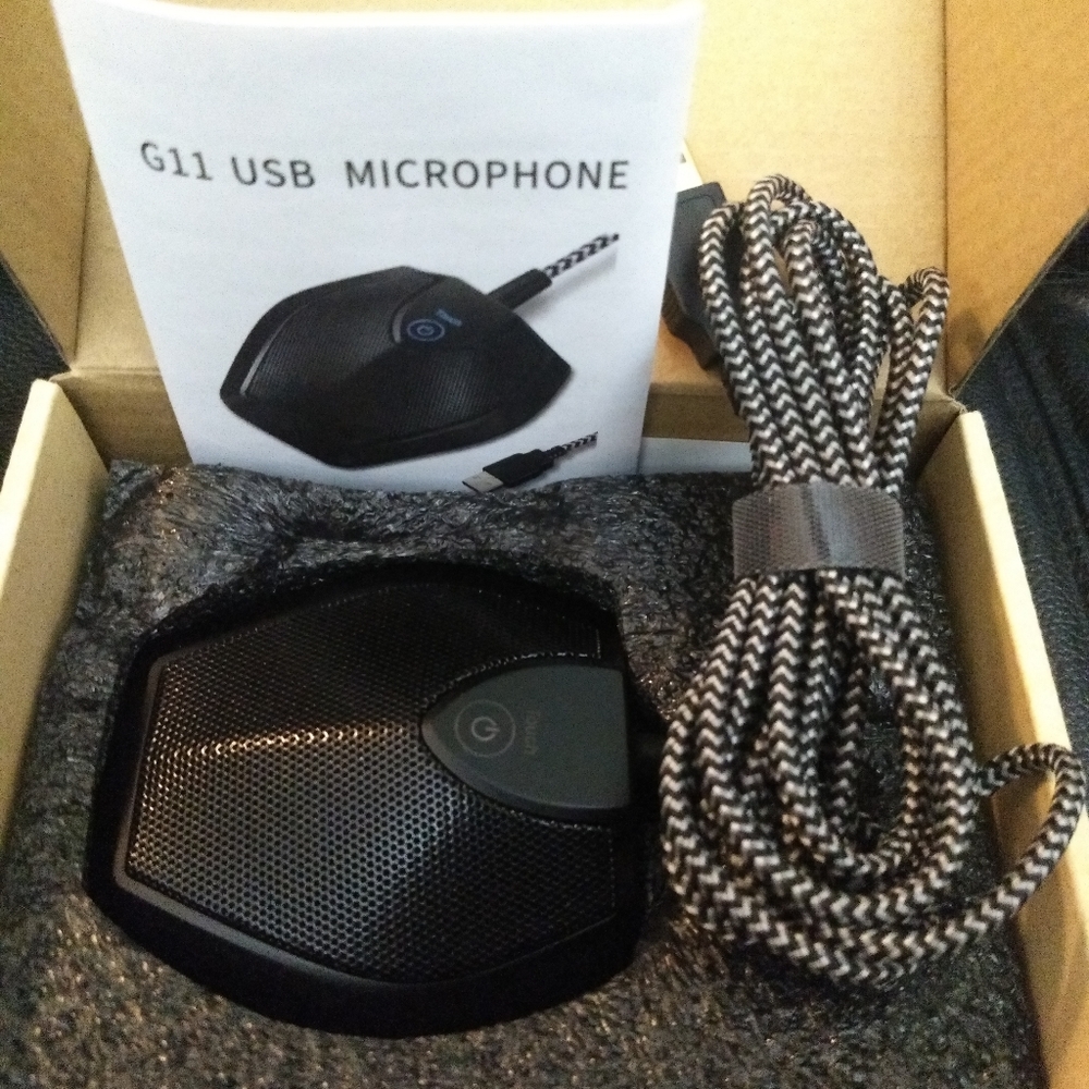 USB CONFERENCE MICROPHONE - Table Mic Stream NEW